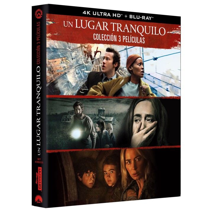 Un lugar tranquilo (Colección 3 películas) (4K UHD) - BD