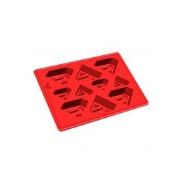 Superman - Cubitera - Molde Silicona Logo