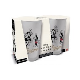 Set 2 vasos casual 490ml Mickey Mouse vintage