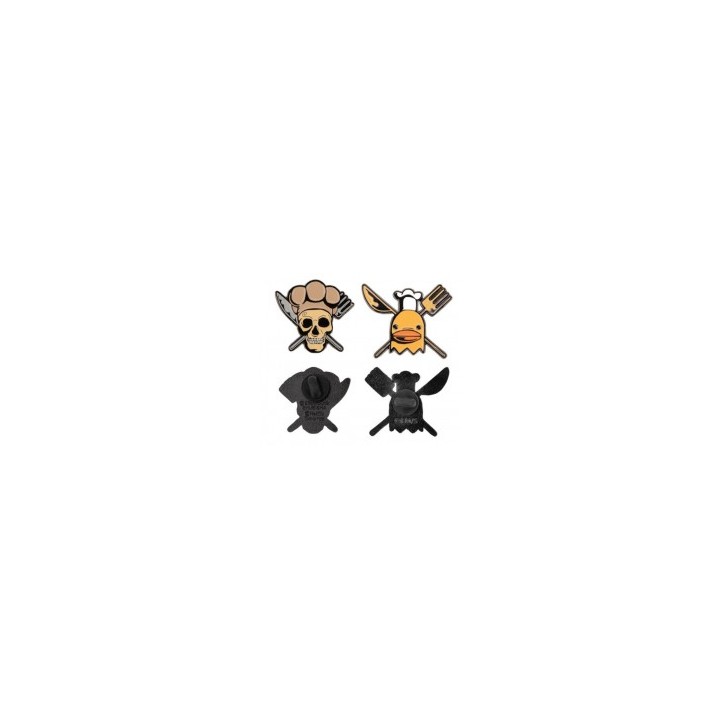 Juego de 2 alfileres Sanji & Zeff