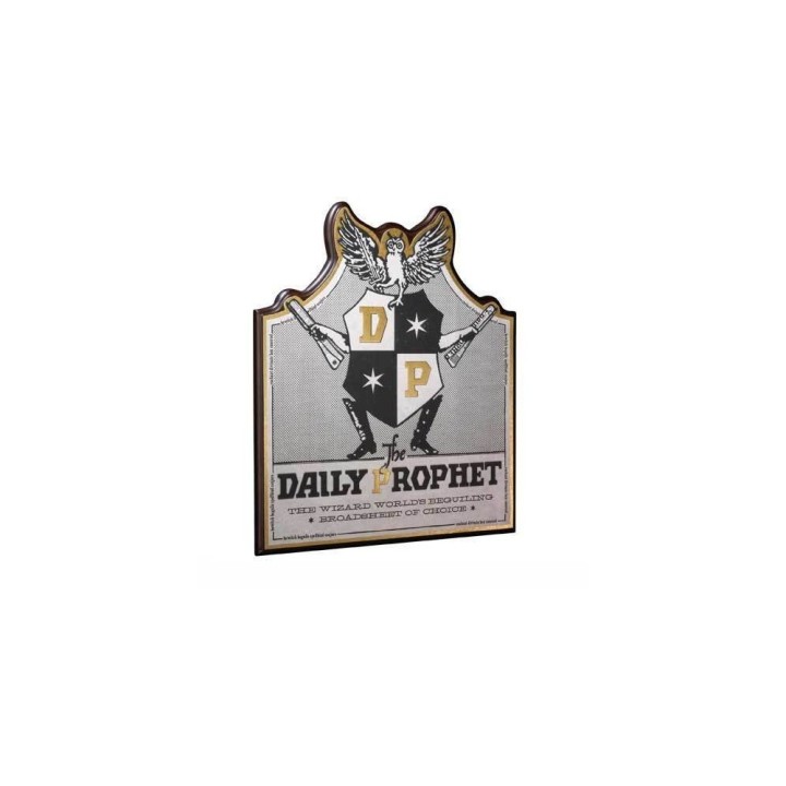 Placa Harry Potter daily prophet wall plaque
