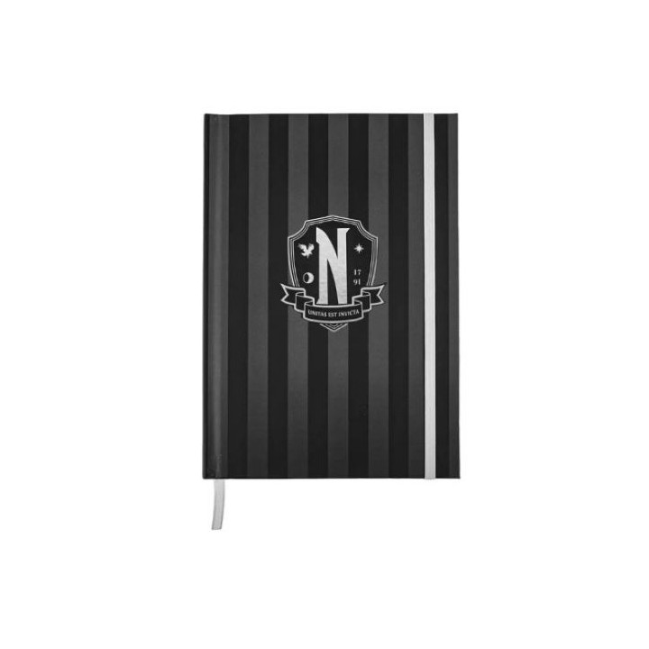 Cuaderno de tapa dura nevermore academy