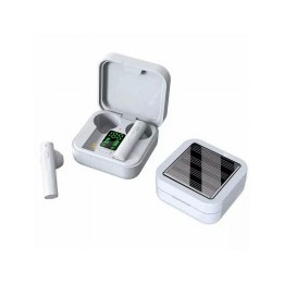 Auricular Denver TWS-62 Blanco con carga solar