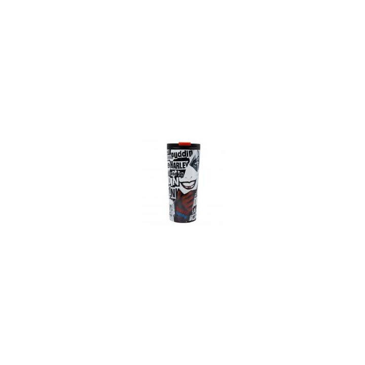 Dc Comics - Vaso - Termo Cafe Acero Inoxidable 425 Ml Harley Qui