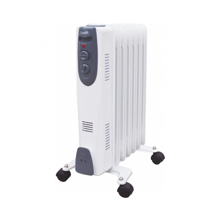 Radiador de Aceite Kunft KOR-2689 1500w 7 Elementos