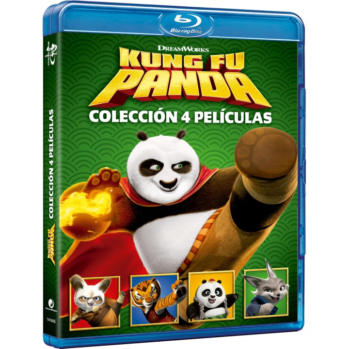 Kung Fu Panda Pack 1-4 - BD
