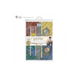 Harry Potter - Set Papeleria - Lapiceros, Cuaderno, Sacapuntas Y