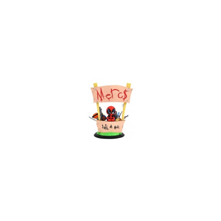 Marvel Animated Estatua Deadpool Merc For Hire