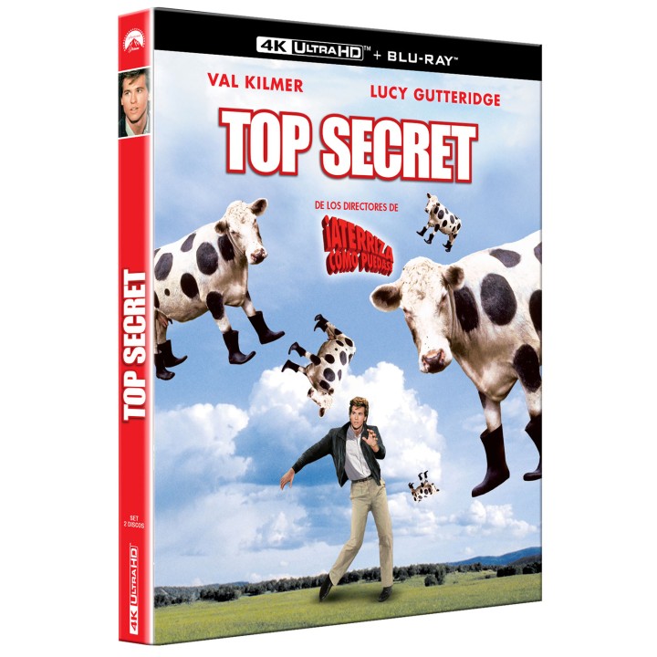 Top secret (4K UHD - Edición Especial Funda) - BD