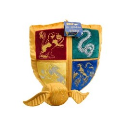 Almohada Harry Potter - golden snitch plush crest