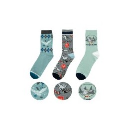 Pack 3 calcetines Hedwig