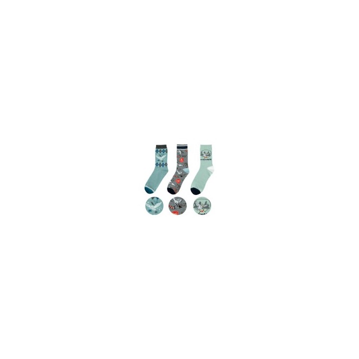 Pack 3 calcetines Hedwig