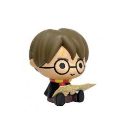 Figura Hucha Chibi Harry Potter y El Mapa del Merodeador
