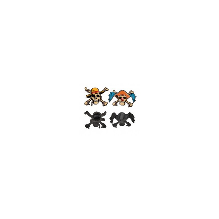 Juego de 2 alfileres Luffy & Buggy