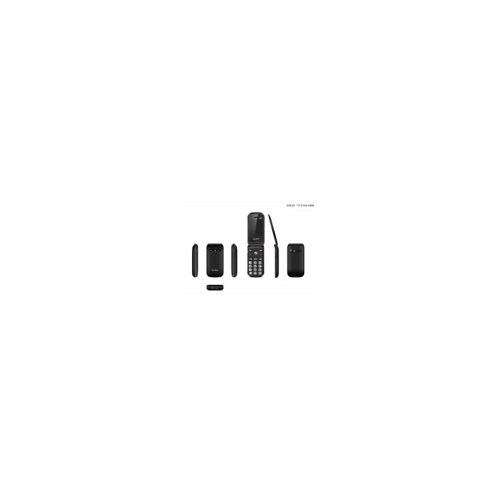 Teléfono Qubo X-209 2,4 4G Negro