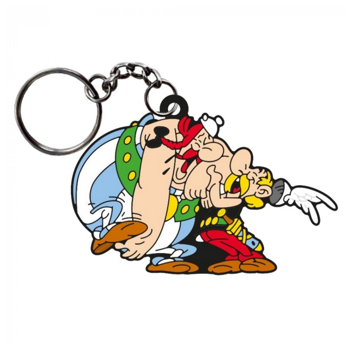 Llavero asterix y obelix riendo