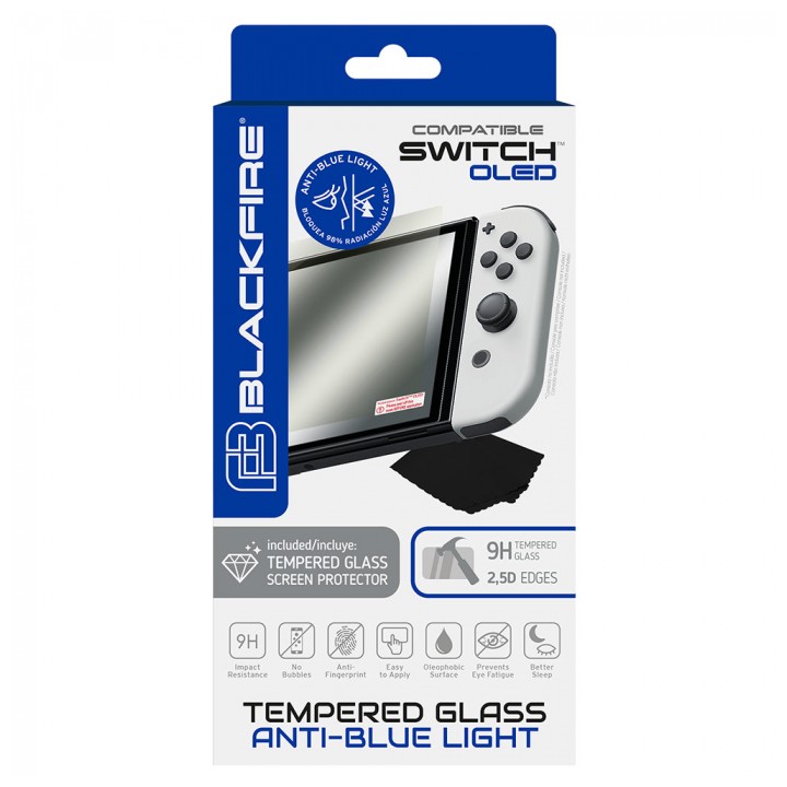 Protector tempered glass oled blue 9h