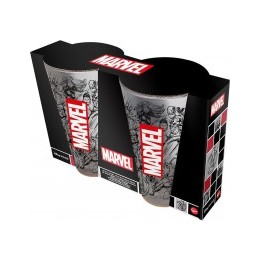 Set 2 vasos casual Marvel 490ml