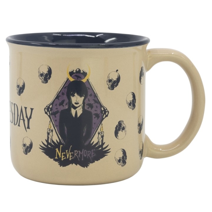 Taza ceramica wednesda 400ml caja r.