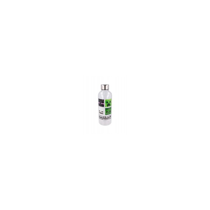 Botella MINECRAFT Transparente (850 ml)