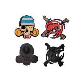 Juego de 2 alfileres Nami & Arlong