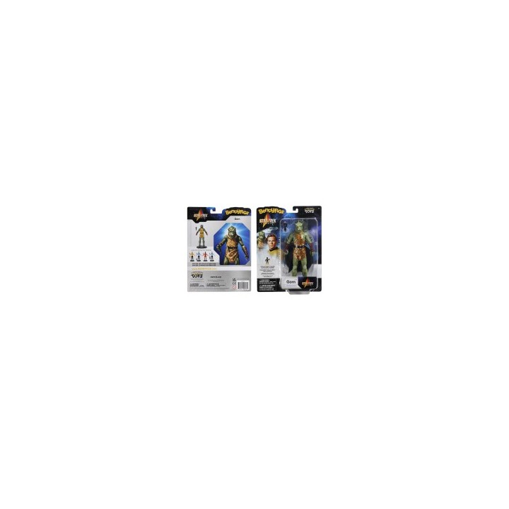 Figura maleable Bendyfigs Gorn Star Trek 19cm