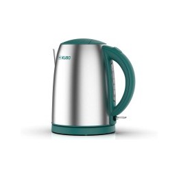Kubo Hervidor Agua Eléctrico, Capacidad de 1.7L, 2200W, Base 360, Acero Inoxidable