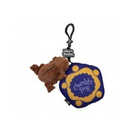 Llavero de peluche rana de chocolate