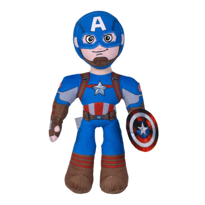Capitan America - Peluche - Articulado 25Cm