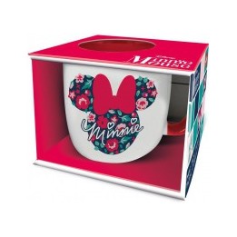 Taza cerámica elite Minnie 380ml en caja regalo