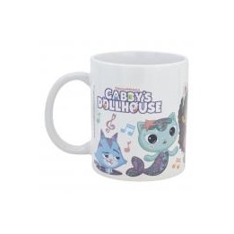 Taza ceram.325ml caja r.gabbys dollhouse
