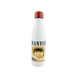 Botella Metálica Cartel Wanted Luffy One Piece 500 ml