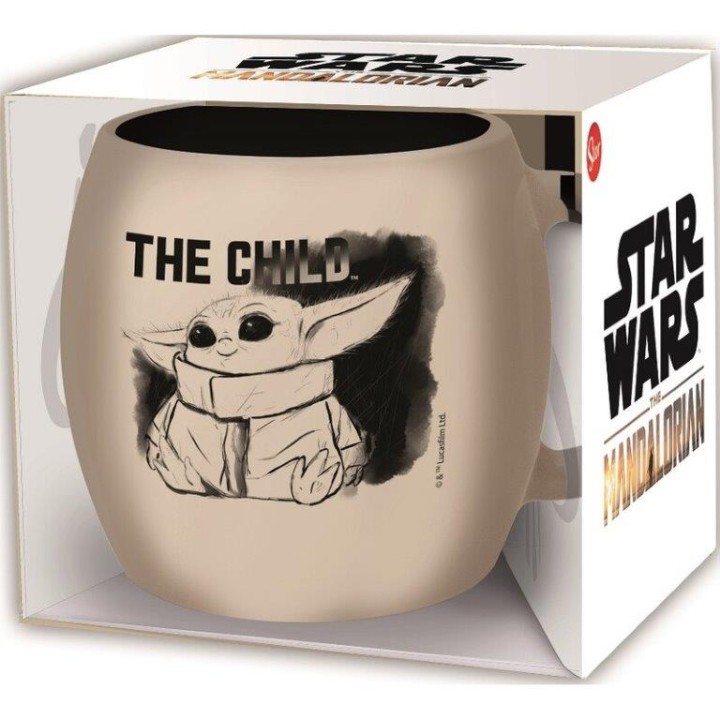 Taza cerámica Globe Star Wars Mandalorian 380ml. Child Mandalorian
