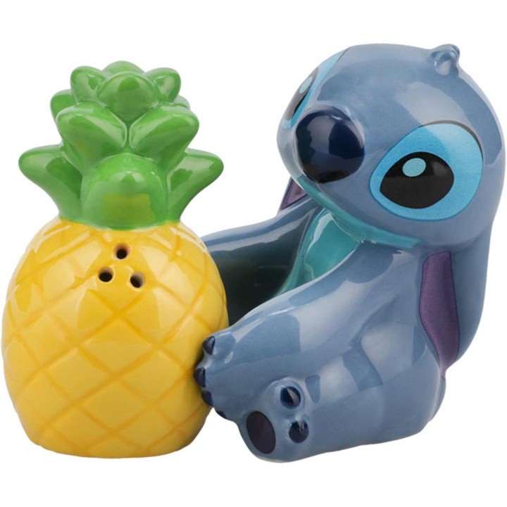 Salero y pimentero stitch piña