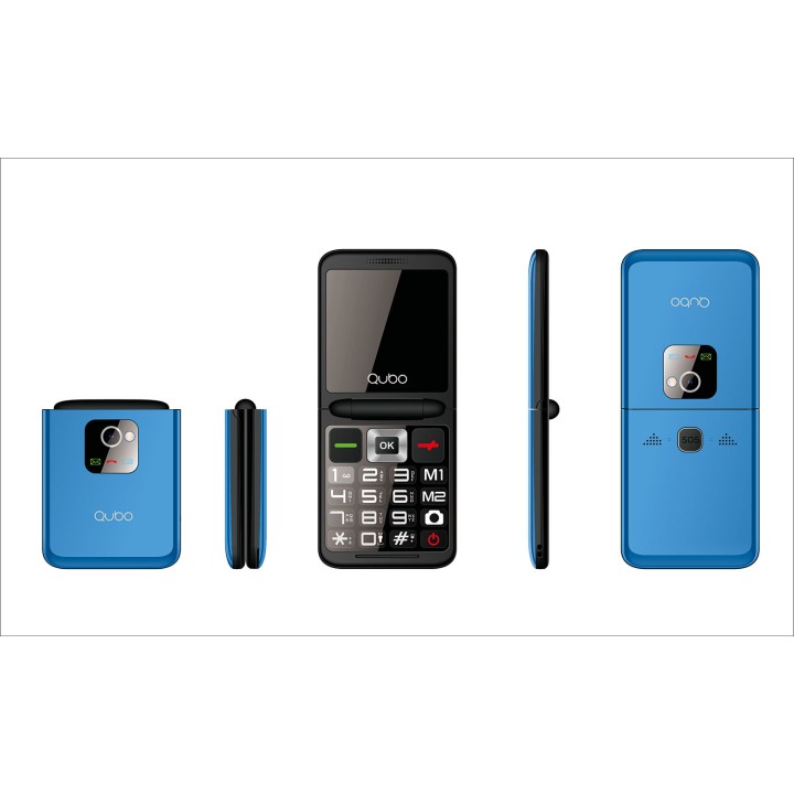 Telefono Qubo X-10BL 2,4 2G Azul