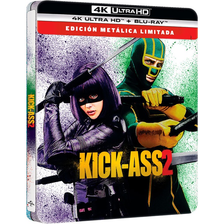 Kick Ass 2 (ed. metal) (4K UHD + BD)