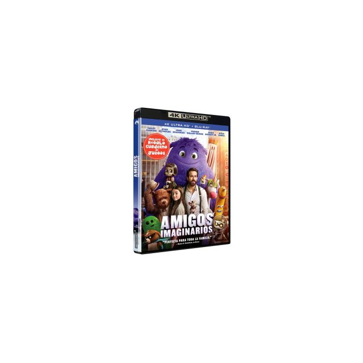 Amigos imaginarios (4K UHD + Cuaderno) - BD