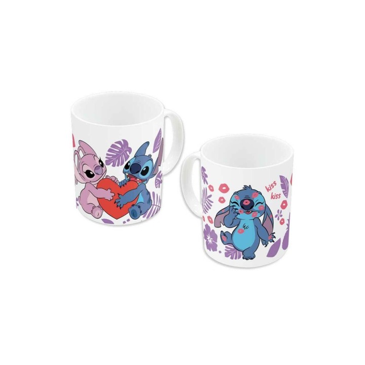 Taza ceramica 325 ml stitch safe