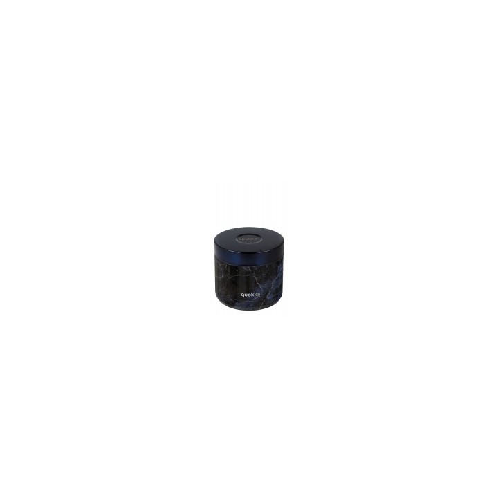 Quokka recipiente black marble Comida Termico 604 ML