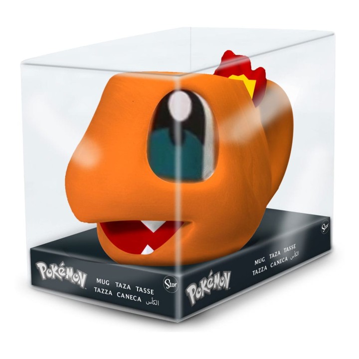 Taza 3D Pokémon Charmander 385 ml