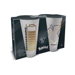 Set 2 vasos casual Pokémon 490ml Thunderstruck