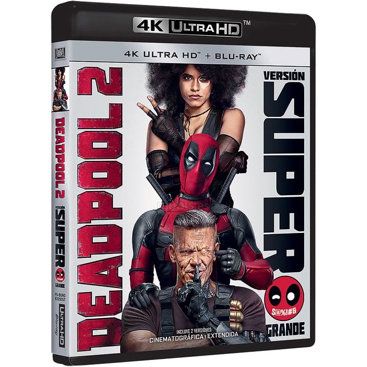 Deadpool 2 (Versión Super Grande) (4K UHD) - BD