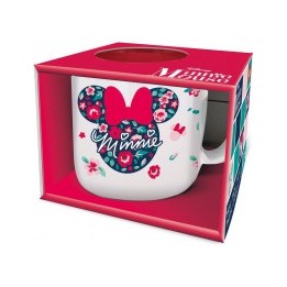 Taza desayuno cerámica 400ml Minnie en caja regalo