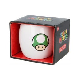 Taza Mario Bros Blanco 380 ml