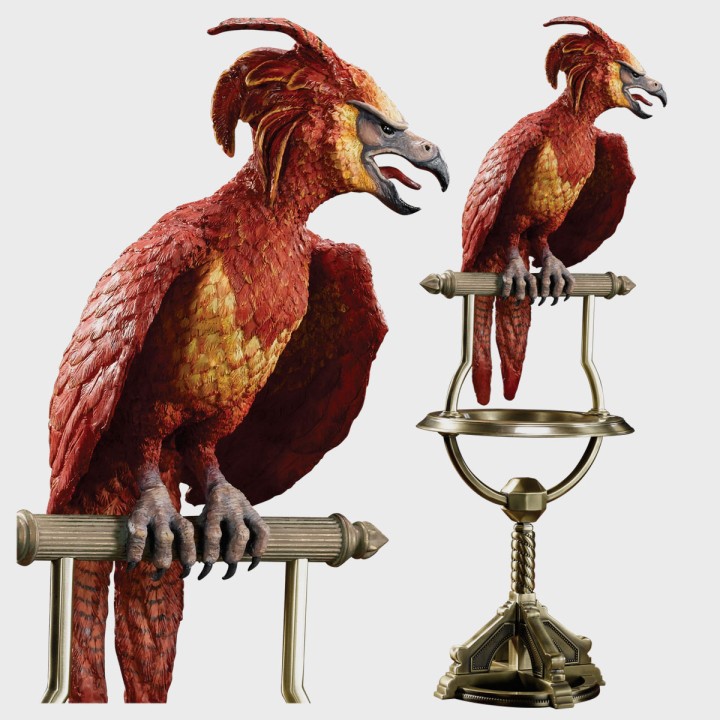 figura Fawkes el Fénix Harry Potter