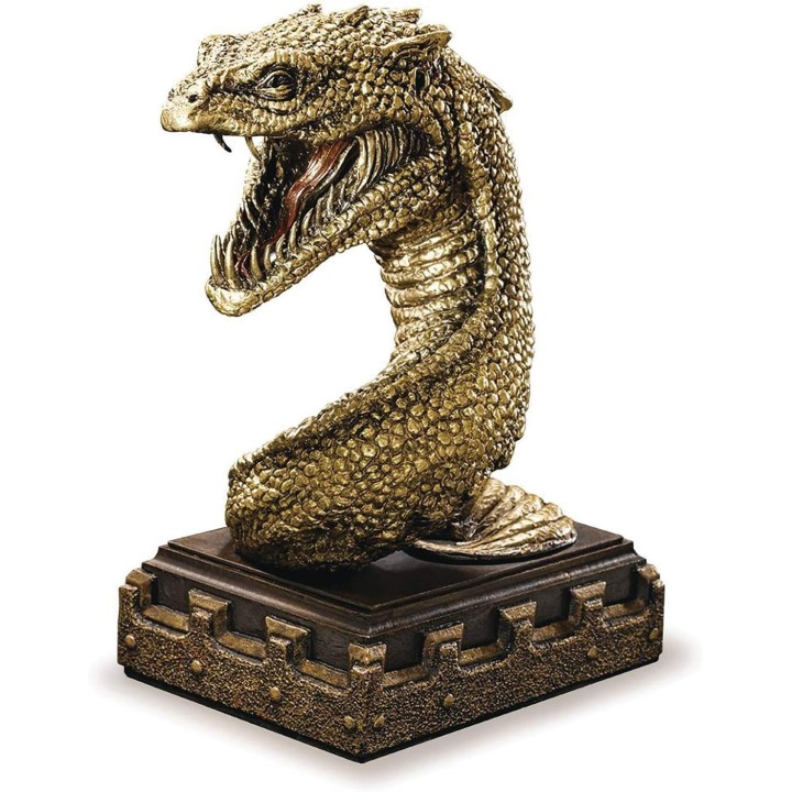 Basilisk Bookend Sujetalibros - Basilisco