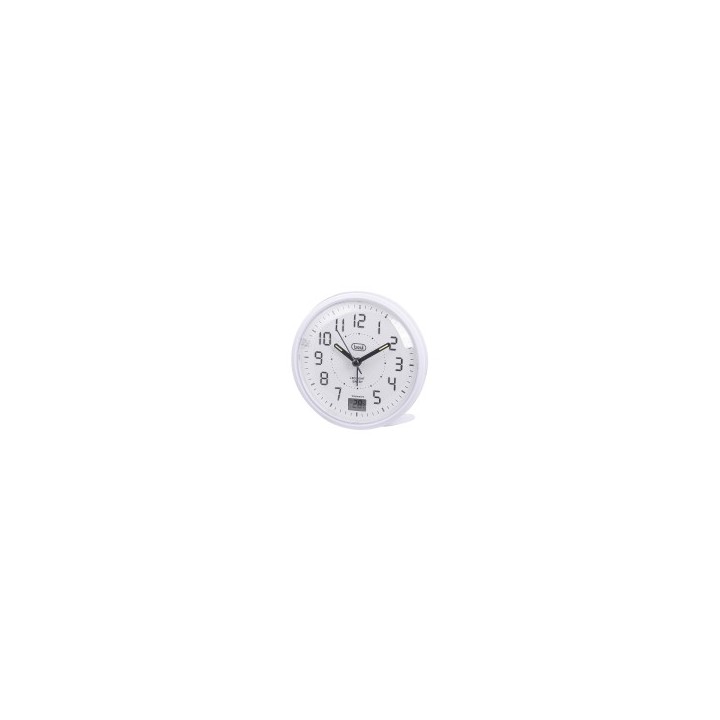 Reloj despertador Trevi SL 3P27 con Termómetro y Alarma - Blanco