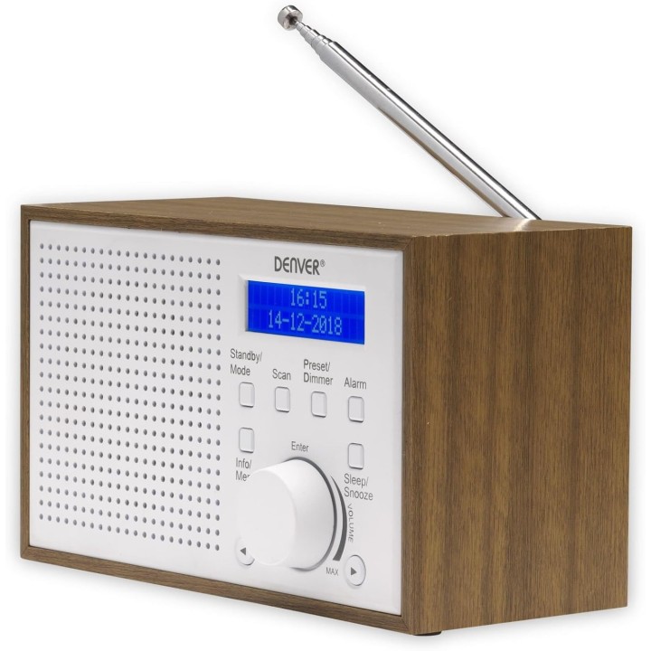 Radio Denver DAB-46 Blanco