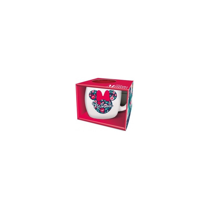 Taza ceramica globe Minnie 380ml gardeni (en caja regalo)