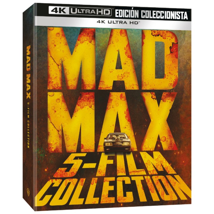 Mad max pack 1-5 (4K UHD) (ed.especial) - BD